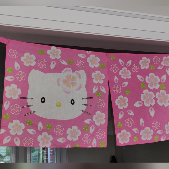 Hello Kitty Noren / Japanese Door Curtain - Picture 4 of 14